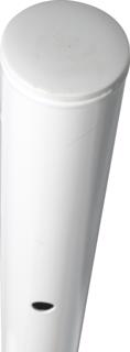 Adjustable Speaker Pole M20 Fixing White 